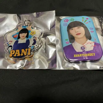 아방갸루디 랜덤 캔뱃지&키링 세트 pani
