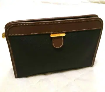 던힐 세컨드 백 클러치백 헤링본