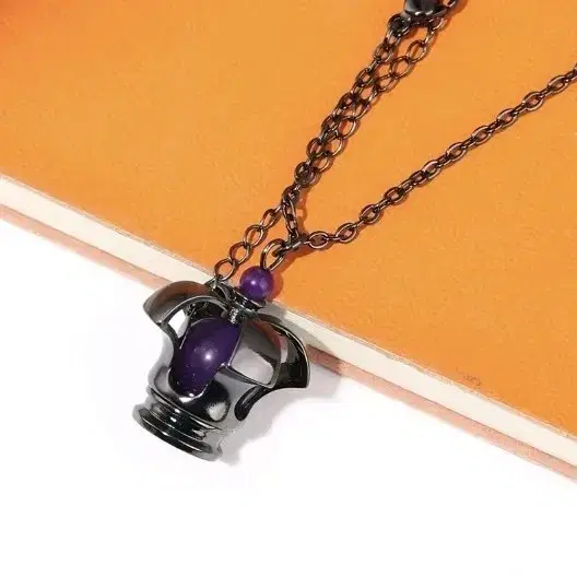 Madoka Magica Homura Soul Gem Necklace unofficial goods #마법소녀