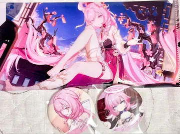 붕괴 3rd 공식 엘리시아 요정 엘리 캔뱃지 GIGO 한정판 티켓 홀더