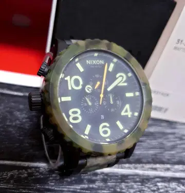 NIXON 51-30 크로노 박스 포함 USED 배터리 방전