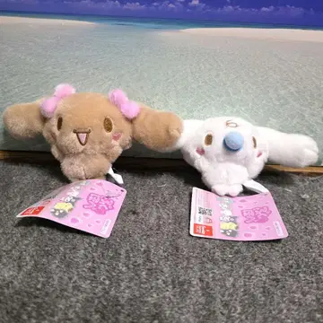 시나모롤  프렌즈 마스코트 모카짱 밀크 2체 세트