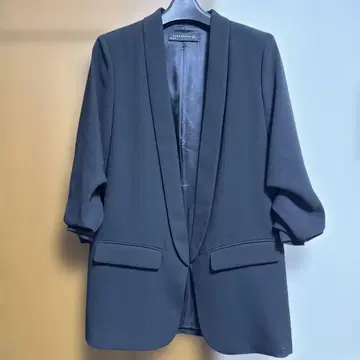 ZARA WOMAN 블랙 테일러드 자켓
