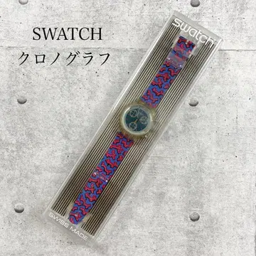 컨디션 최상 스와치 크로노그래프 RILD CARD SCK100 1992년