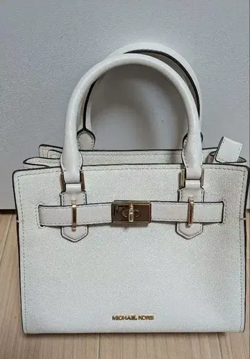 MICHAEL KORS 화이트 핸드백