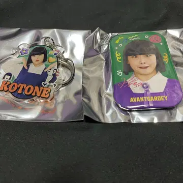 아방갸루디 랜덤 캔뱃지&키링 세트 kotone