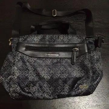 CROCODILE 숄더백 블랙