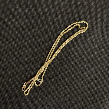 10K GOLD ROPE CHAIN 10k 골드 로프 체인