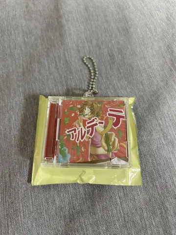 마카로니 연필 CD풍 키링 알덴테