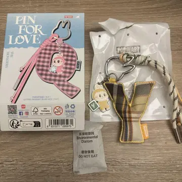 러브럽 PIN FOR LOVE 알파벳 펜던트 Y