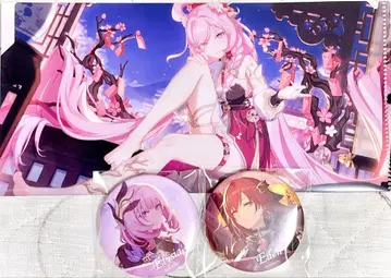 붕괴 3rd 공식 엘리시아 에덴 캔뱃지 GIGO 한정판 티켓 홀더