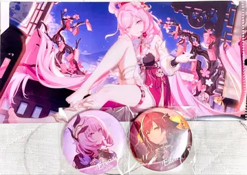 붕괴 3rd 공식 엘리시아 에덴 캔뱃지 GIGO 한정판 티켓 홀더