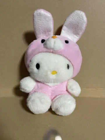 헬로키티 봉제 인형 변신 토끼