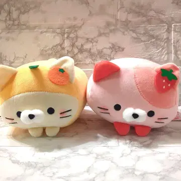 모찌후와! 고로고로냥코 시즈오카 한정판 미캉냥 딸기냥 세트