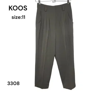 코스 KOOS 팬츠 캐주얼 11 오피스 비즈니스 멋짐