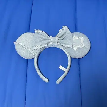 데님풍 미니 머리띠