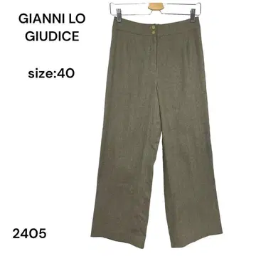 GIANNI LO GIUDICE 팬츠 캐주얼 40 오피스 루즈핏