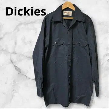 Dickies 디키즈 긴팔 워크 셔츠 USA M 네이비