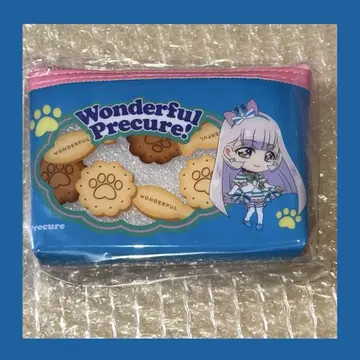 프리큐어 프리티 스토어 한정판 프리티 캡슐 클리어 파우치 큐어냐미