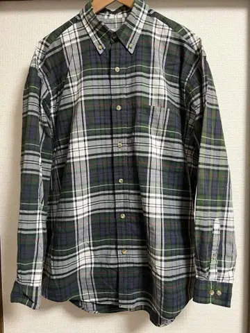 Eddie Bauer 체크 무늬 셔츠 M 빈티지
