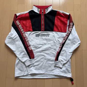 새상품급 레어 90s ennerre 에네레 하프 지퍼 저지 L