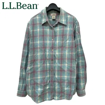 홍콩제 L.L.Bean / 엘엘빈 라이트 플란넬 셔츠 M m975
