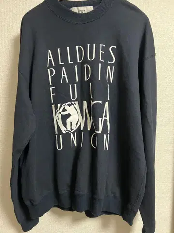 UNION x KOWGA 맨투맨