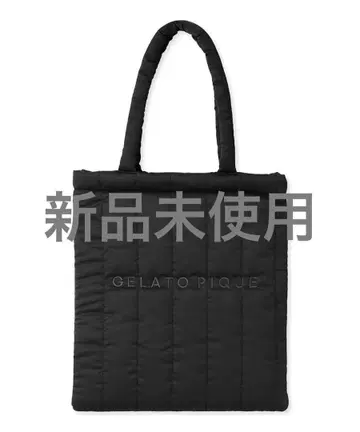 gelato pique [ ONLINE 한정판 ] 퀼팅 토트백
