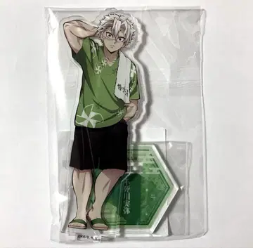 극락탕 귀멸의 칼날 목욕 후 아크릴 스탠드 시나즈가와 사네미