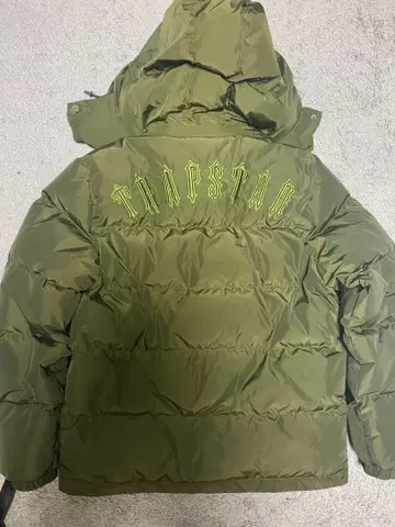 TRIPSTAR 올리브 그린 다운 자켓 irongate