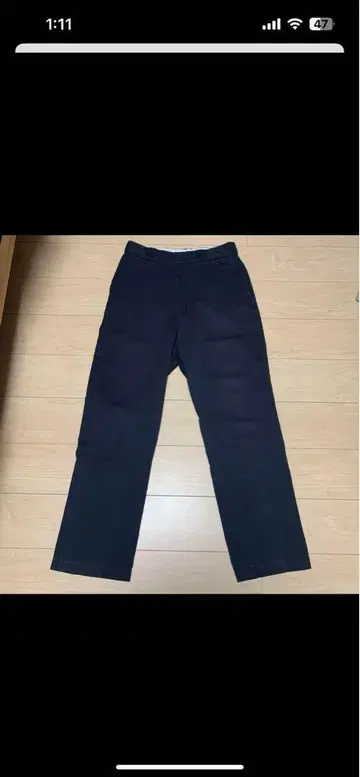 US 디키즈 874 W 약 40cm 낡은