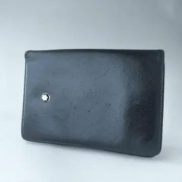 몽블랑 가죽 카드 케이스 카드 홀더 명함지갑 MONTBLANC