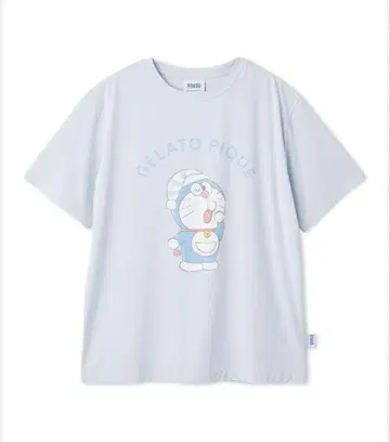 GELATO PIQUE 도라에몽 T셔츠 L사이즈