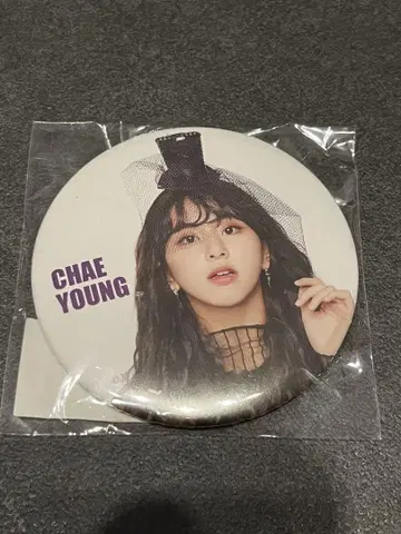 TWICE one more time 캔뱃지 채영