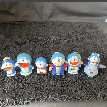도라에몽 굿즈 키링 손가락 인형 외 6개 세트 도라에몽