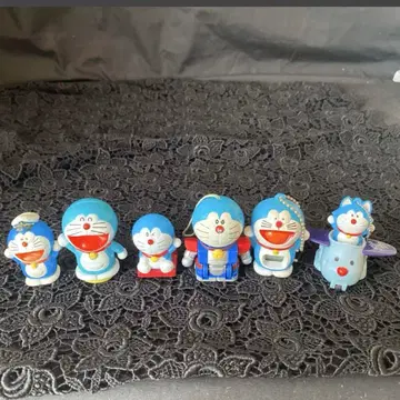 도라에몽 굿즈 키링 손가락 인형 외 6개 세트 도라에몽