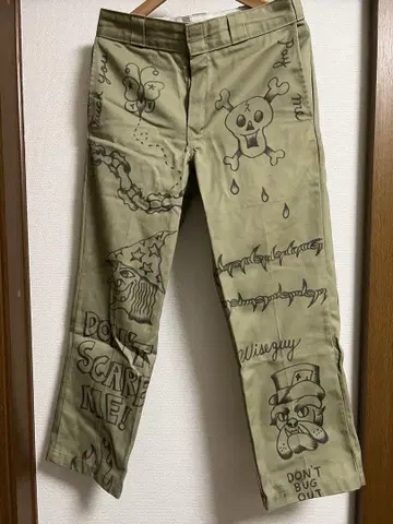 TONY VALENTINE hand drawn DICKIES 874