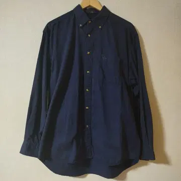 DOCKERS 인도네시아산 네이비 셔츠 M 사이즈