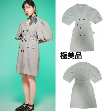 [Lily Brown] 더블 브레스트 미니 원피스 LWFO222025