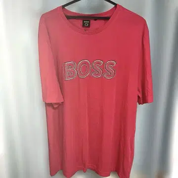 BOSS 남성용 T셔츠 레드 XXXL 사이즈