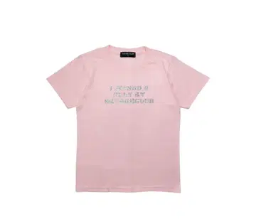 SAVAGE CLUB x 무카나 콜라보 핑크 치비 T셔츠