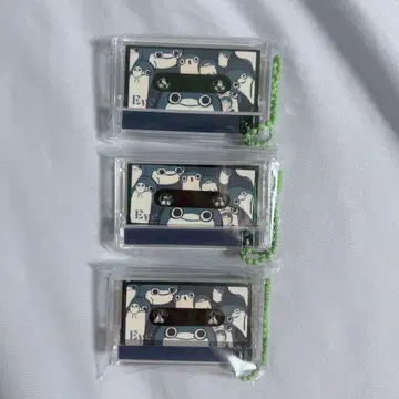 Eve UnderBlue 복권 D상 뮤직 키링 green 3개 세트