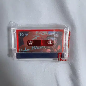 Eve UnderBlue 복권 D상 뮤직 키링 red