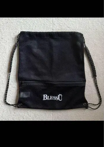 BlessU 메쉬 백팩 블랙
