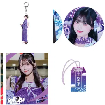 iLiFE! 온라인 가라폰 준령 미키 캔뱃지 아크릴 키링 스미레 미키