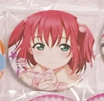러브 라이브 Aqours 쿠로사와 루비 발렌타인 캔뱃지 KADOKAWA