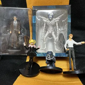 데스노트 DVD 최초 한정판 특전 피규어 동봉 5체 세트