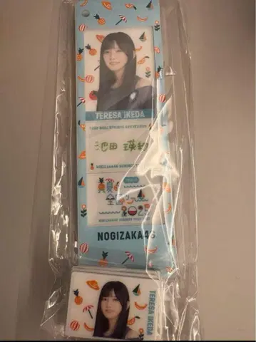노기자카46 한여름 전국 투어 2025 개별 커스텀 키링 이케다 테레사