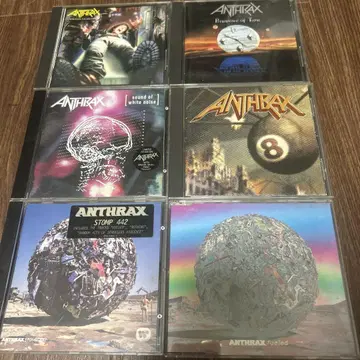 ANTHRAX CD 6장 세트