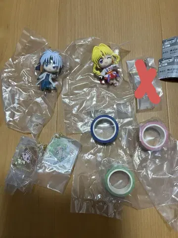 카미카제 괴도 잔느 아소토 콜렉션 가챠 8종 세트 A상 B상 C상